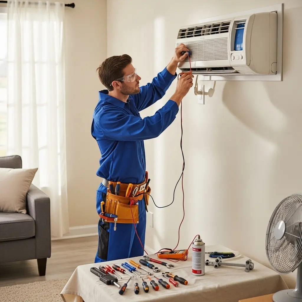 Soma Airfel Airfel klima gaz dolumu ve bakım – Enerji verimliliği artırıldı. - Teknik servis örneği